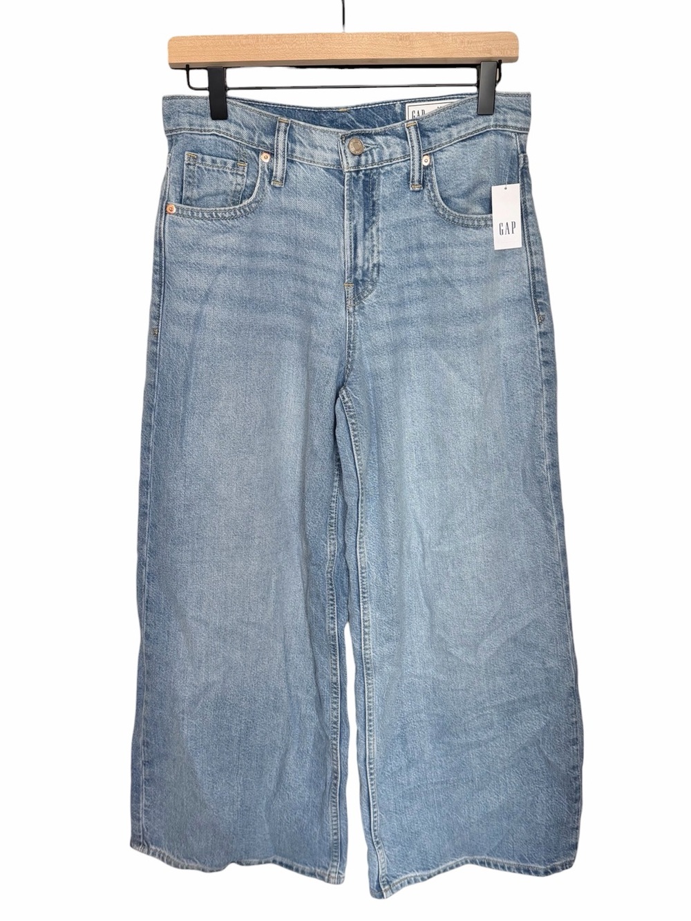 NWT GAP Baggy Mid Rise Ultrasoft Denim - Size 2P